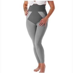 Lanaform Mass and Slim Legging Shapewear High Rise Tummy Control Large Gray
